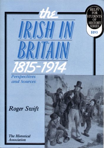 Book cover for The Irish in Britain, 1815-1914