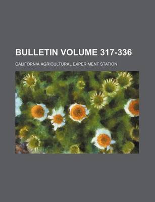 Book cover for Bulletin Volume 317-336