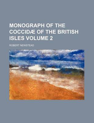 Book cover for Monograph of the Coccidae of the British Isles Volume 2