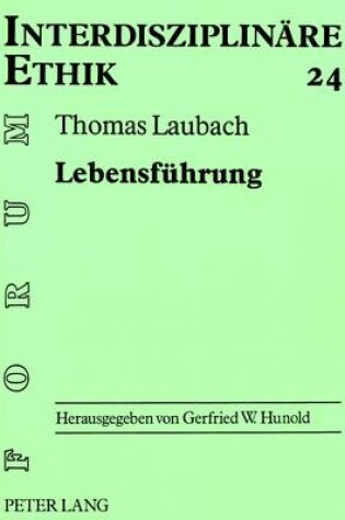 Cover of Lebensfuehrung