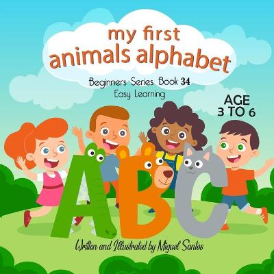 Book cover for My First Animals Alphabet