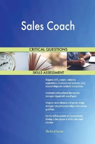 Cover of Sales Coach Critical Questions Skills Assessment