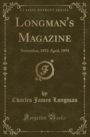 Cover of Longman's Magazine