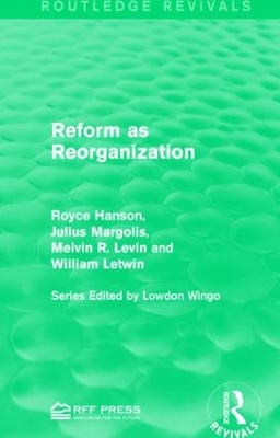 Book cover for Reform as Reorganization