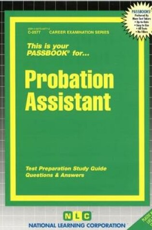 Cover of Probation Assistant