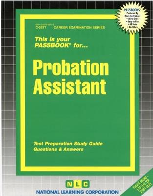 Book cover for Probation Assistant