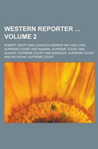 Cover of Western Reporter Volume 2