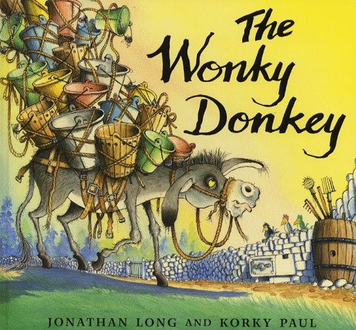 Book cover for The Wonkey Donkey