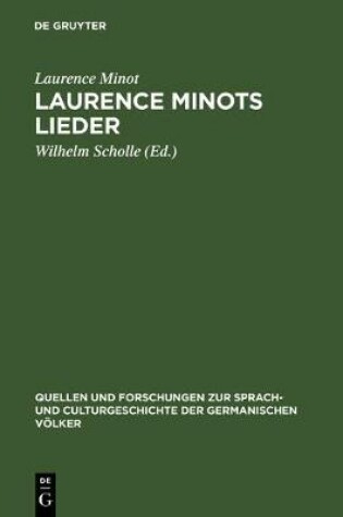 Cover of Laurence Minots Lieder