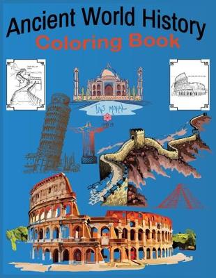 Book cover for Ancient World History Coloring Book