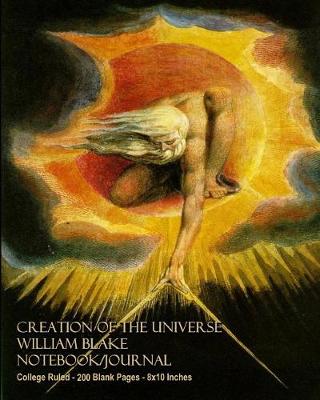 Book cover for Creation of the Universe - William Blake - Notebook/Journal