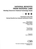 Book cover for National Benefits From National Labs