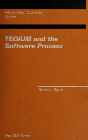 Book cover for Tedium and the Software Process