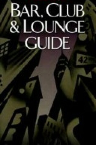 Cover of Shecky's Bar, Club & Lounge Guide