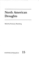 Book cover for North American Droughts