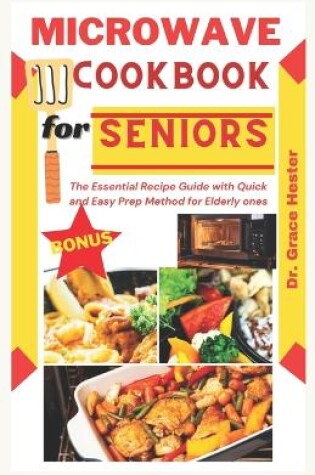 Cover of microwave cookbook for seniors