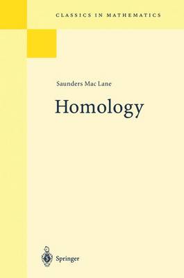 Book cover for Homology
