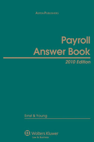 Cover of Payroll Answer Book, 2010 Edition