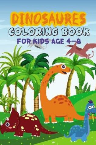 Cover of Dinosaures Coloring Book