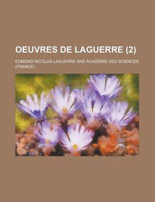 Book cover for Oeuvres de Laguerre (2)