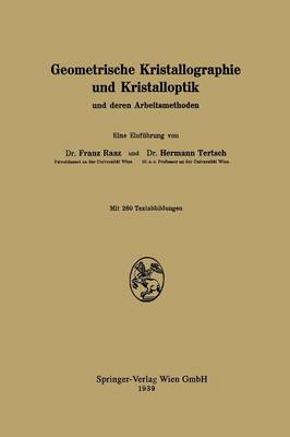 Cover of Geometrische Kristallographie und Kristalloptik