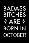 Book cover for Badass Bitches Are Born in October
