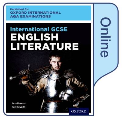 Book cover for OxfordAQA International GCSE English Literature (9275)