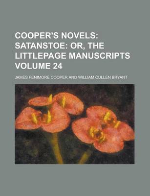 Book cover for Cooper's Novels Volume 24