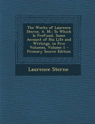 Book cover for Works of Laurence Sterne, A. M.