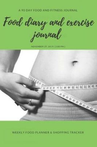 Cover of Food diary and exercise journal
