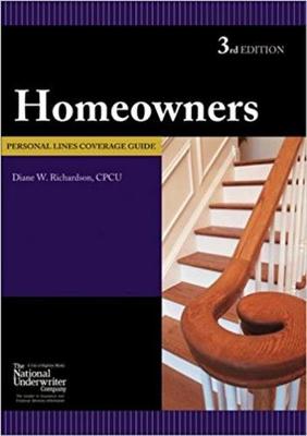 Book cover for Homeowners Coverage Guide 3rd Edition