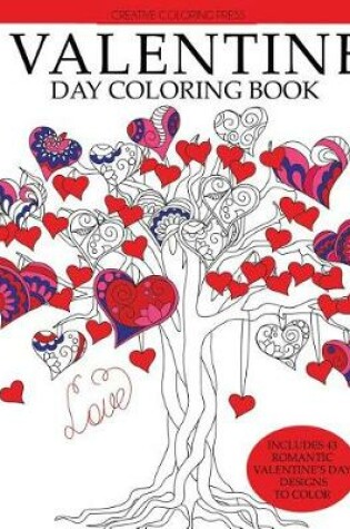 Cover of Valentine Day Coloring Book