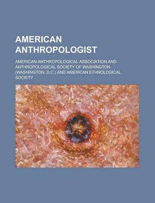 Book cover for American Anthropologist