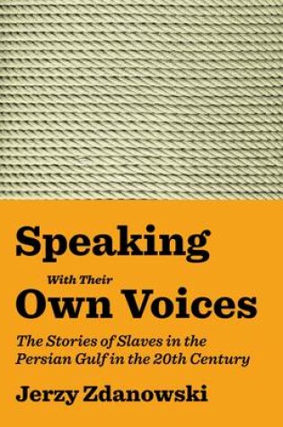 Cover of Speaking With Their Own Voices