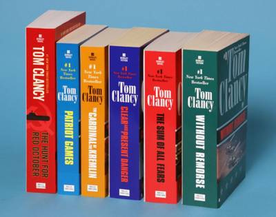 Book cover for Tom Clancy's Jack Ryan Books 1-6