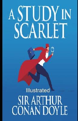 Book cover for A Study in Scarlet Illusttrated