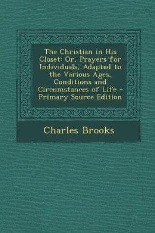 Cover of The Christian in His Closet