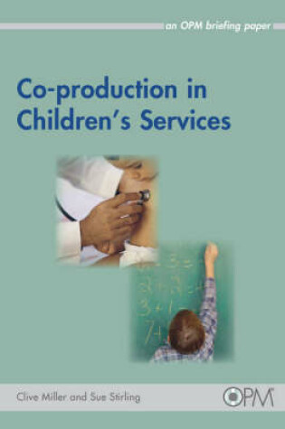 Cover of Co-production in Children's Services