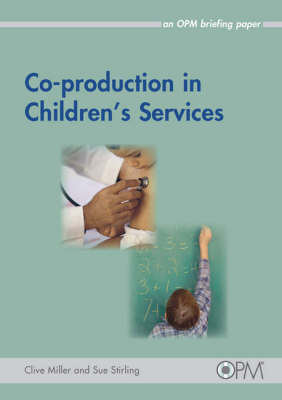 Book cover for Co-production in Children's Services