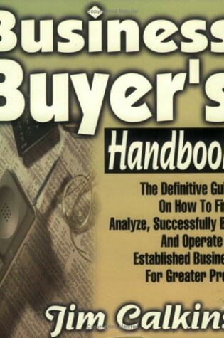 Cover of Business Buyer's Handbook