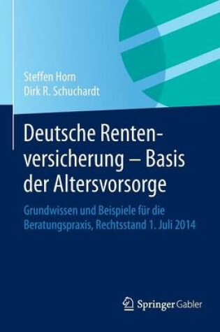 Cover of Deutsche Rentenversicherung - Basis der Altersvorsorge