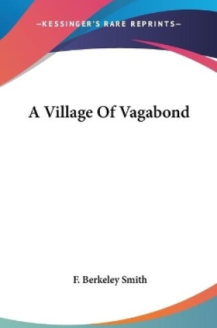 Cover of A Village Of Vagabond