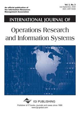 Book cover for International Journal of Operations Research and Information Systems