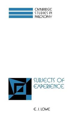 Book cover for Subjects of Experience