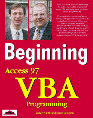 Book cover for Beginning Access 97 VBA Programming