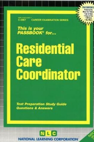 Cover of Residential Care Coordinator