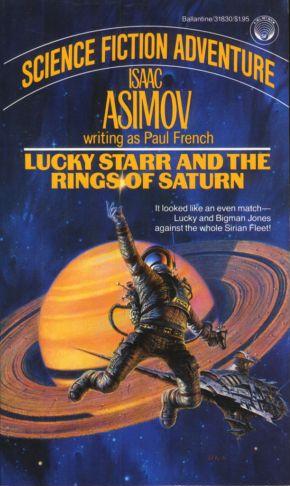 Book cover for Lucky Starr&rings Satr