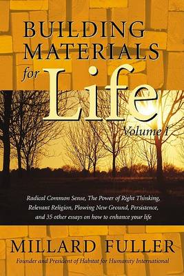 Book cover for Building Materials for Life, Volume I