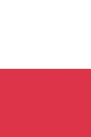 Cover of Poland Flag Notebook - Polish Flag Book - Poland Travel Journal