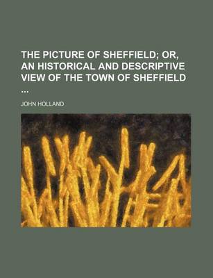 Book cover for The Picture of Sheffield; Or, an Historical and Descriptive View of the Town of Sheffield